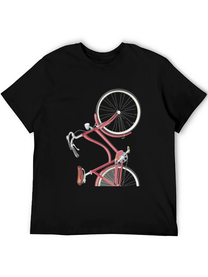 Stylish Bicycle Graphic T-Shirt - Unique Design