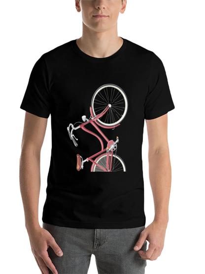 Stylish Bicycle Graphic T-Shirt - Unique Design