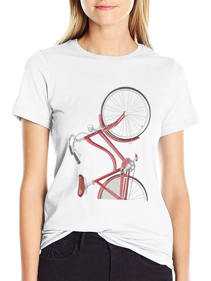 Stylish Bicycle Graphic T-Shirt - Unique Design