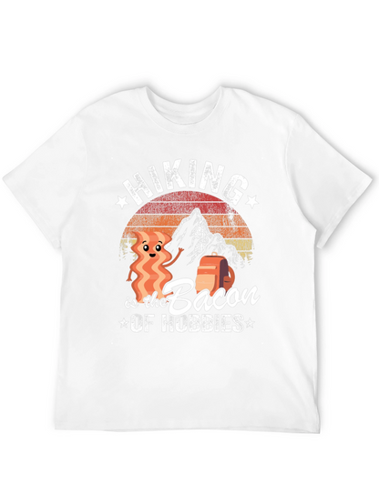 Hiking is the Bacon of Hobbies Graphic T-Shirt