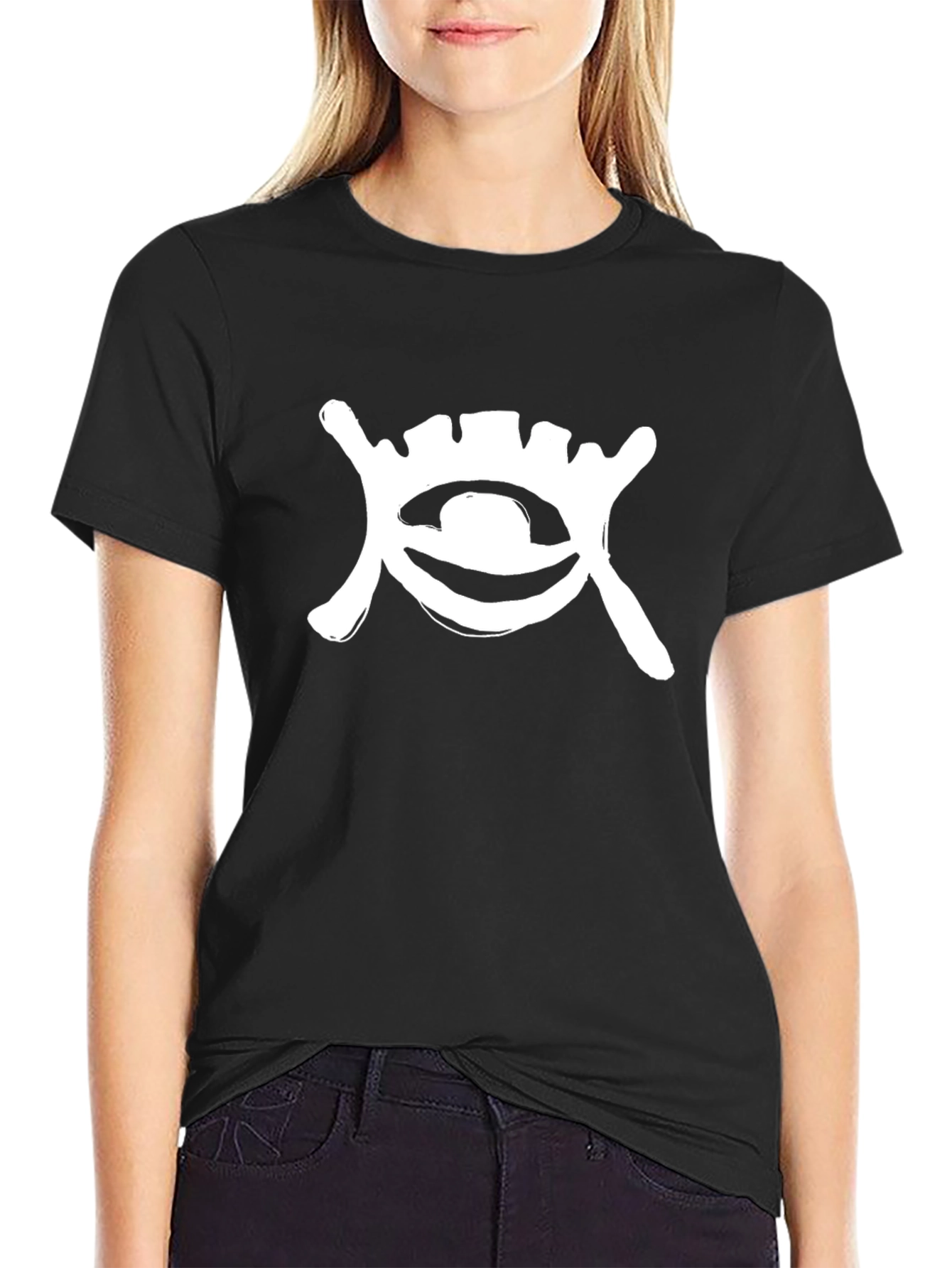 Symbol Graphic Black T-Shirt