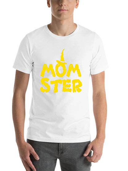 Momster Halloween T-Shirt - Black Tee