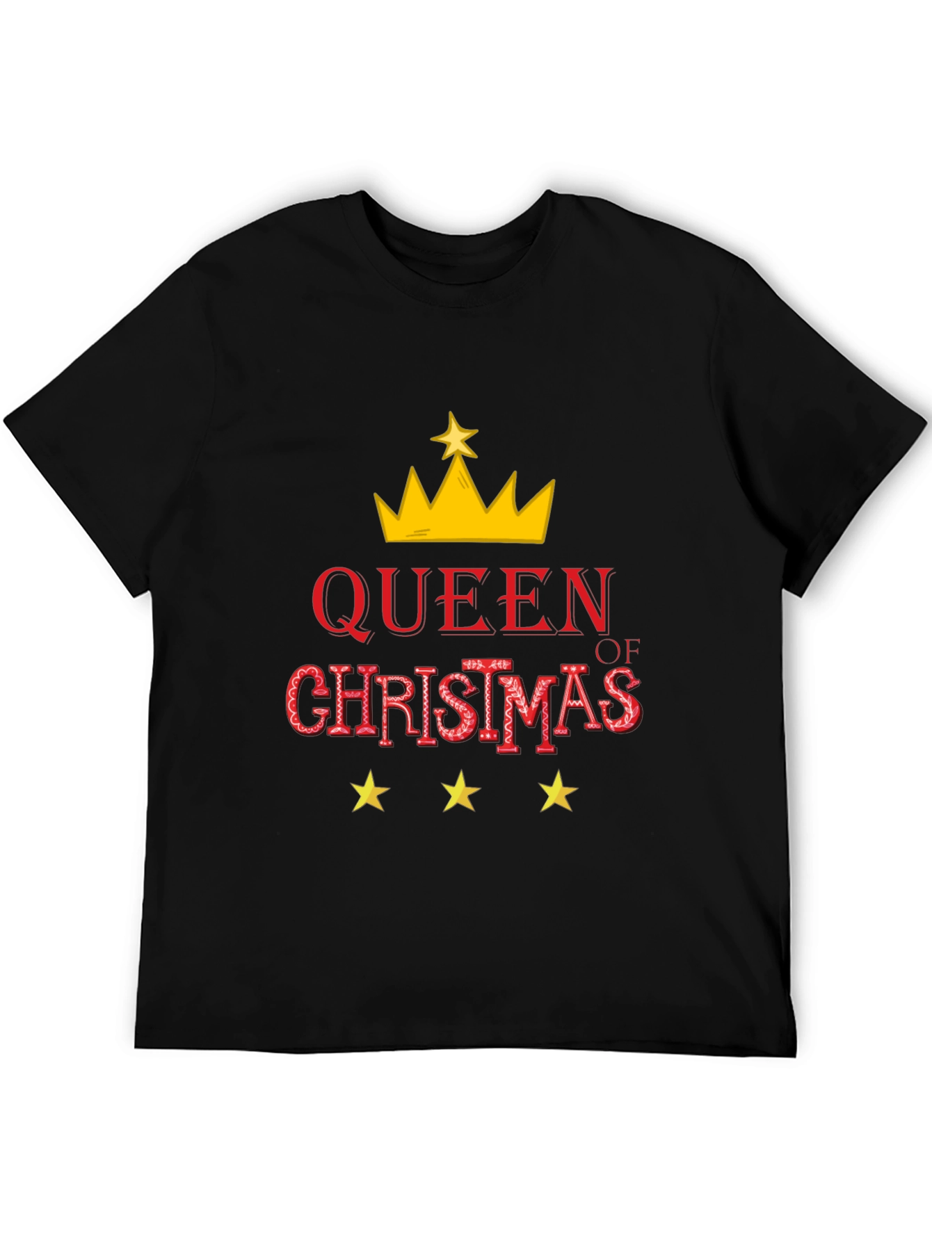 Queen of Christmas Graphic Tee - Holiday Cheer