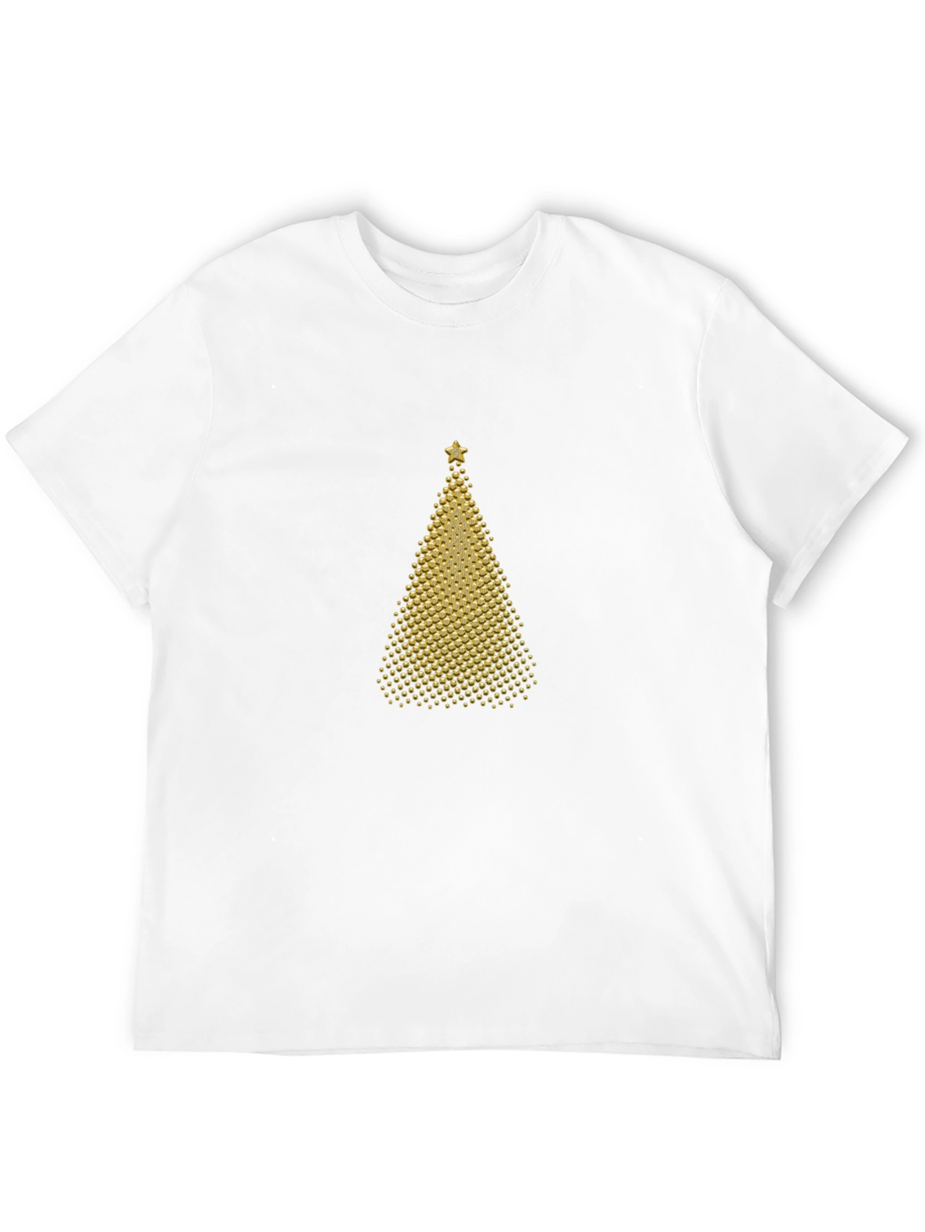 Festive Christmas Tree Graphic Tee - Holiday Style