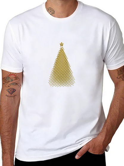 Festive Christmas Tree Graphic Tee - Holiday Style