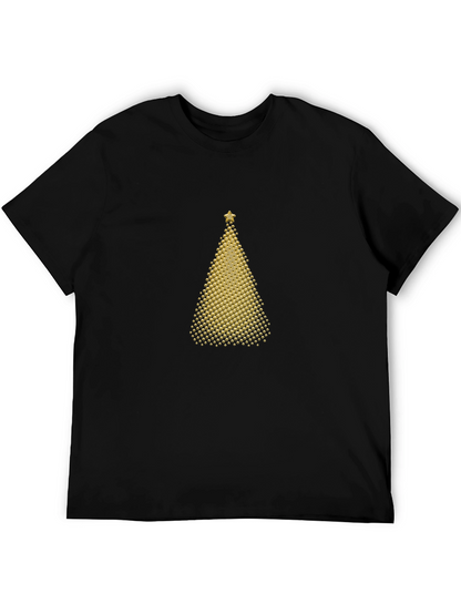 Festive Christmas Tree Graphic Tee - Holiday Style