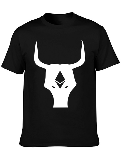 Ethereum Bull Black T-Shirt