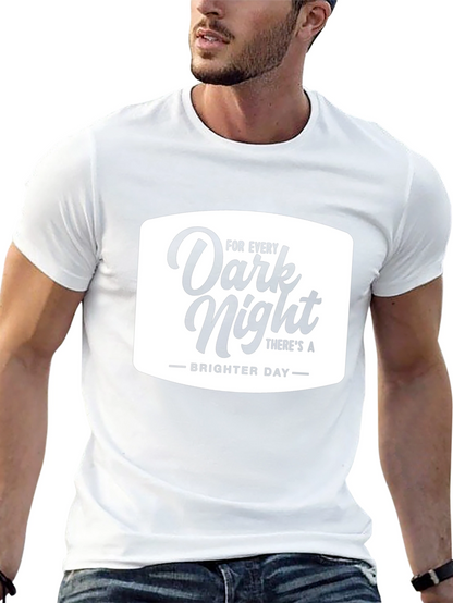 Dark Night Brighter Day Graphic T-Shirt