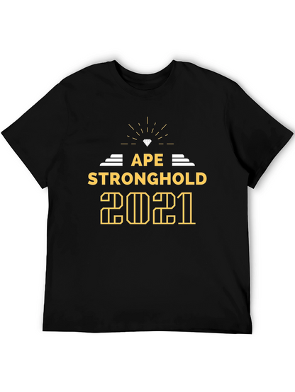 Ape Stronghold 2021 Black Graphic Tee