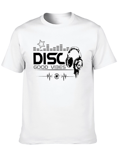 Disco Good Vibes Black T-Shirt