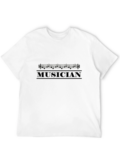 Musician Graphic T-Shirt - Music Lover Tee