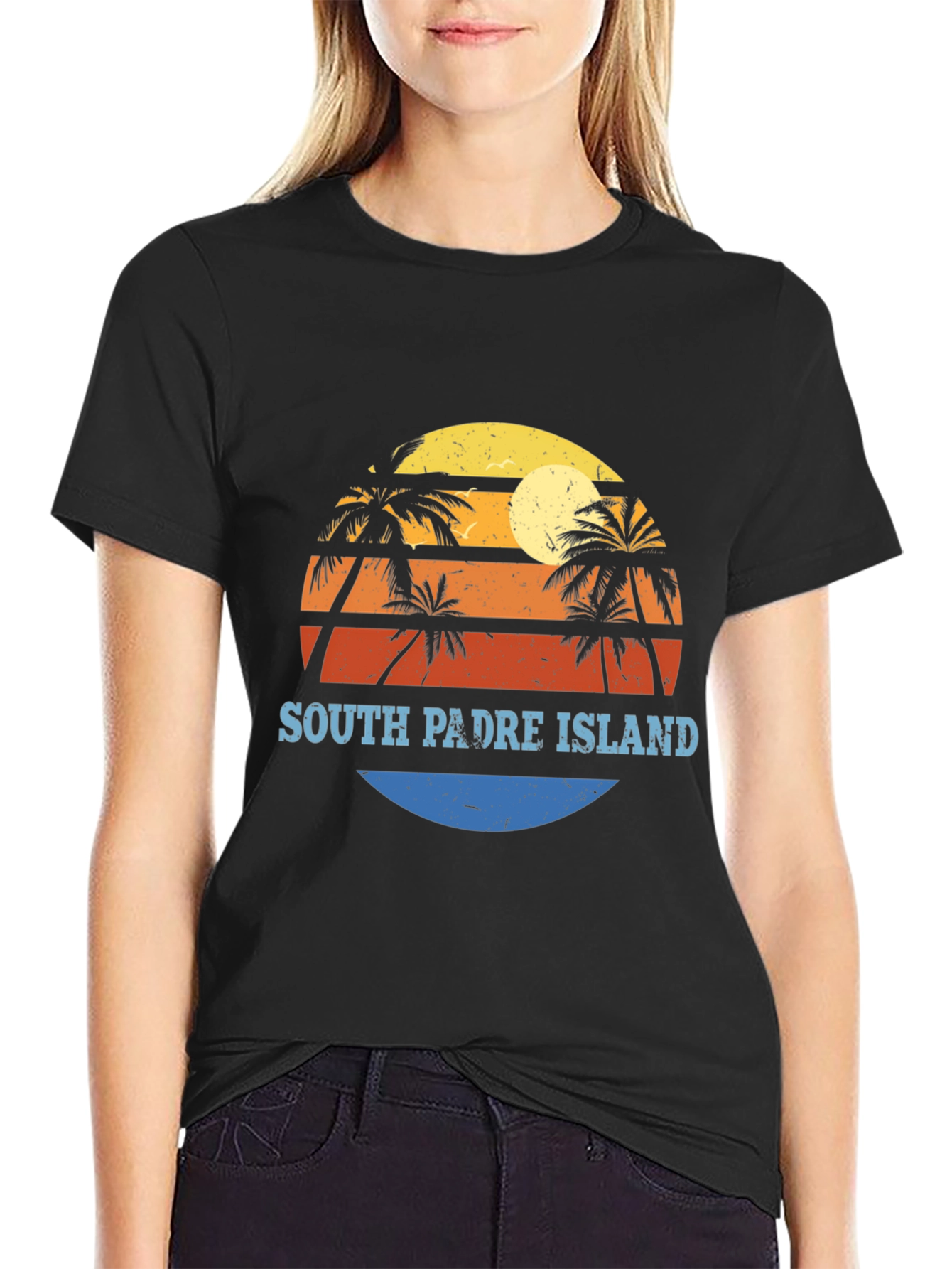 South Padre Island Retro T-Shirt