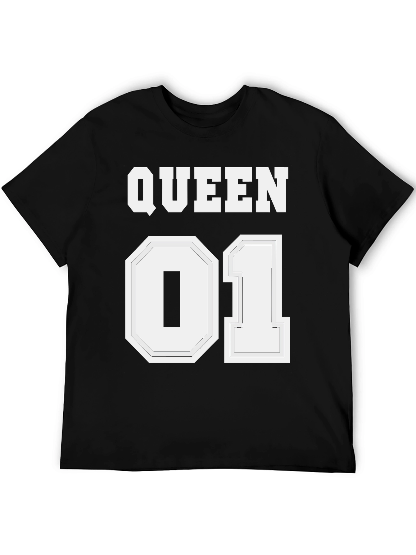 Queen 01 Black Graphic Tee