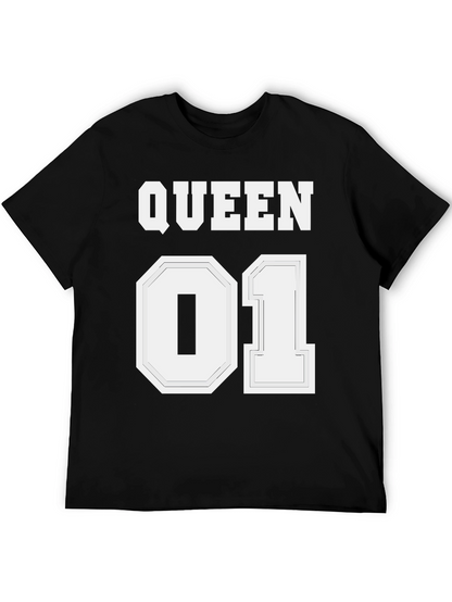 Queen 01 Black Graphic Tee