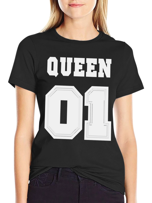 Queen 01 Black Graphic Tee