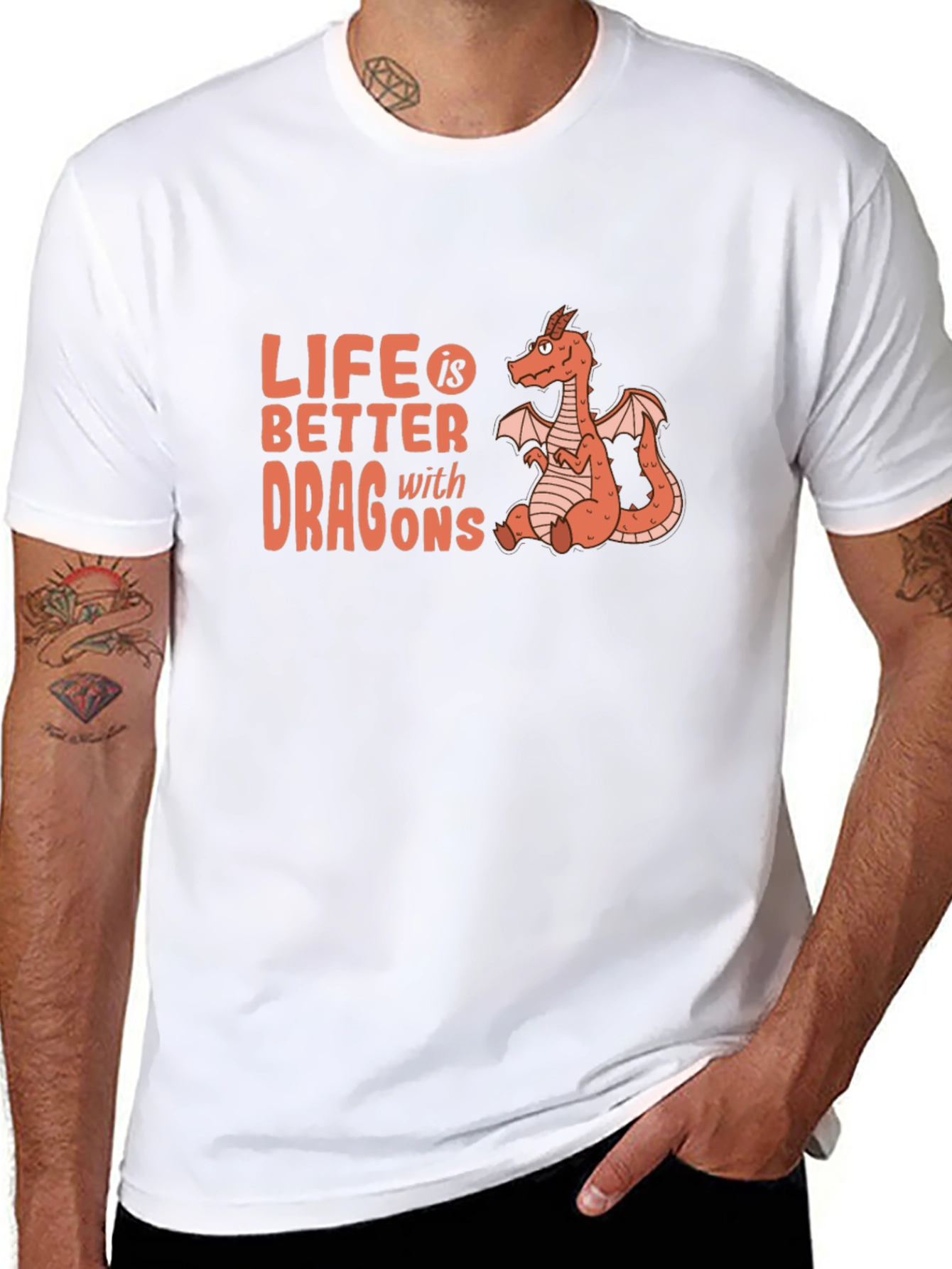 Life is Better with Dragons T-Shirt