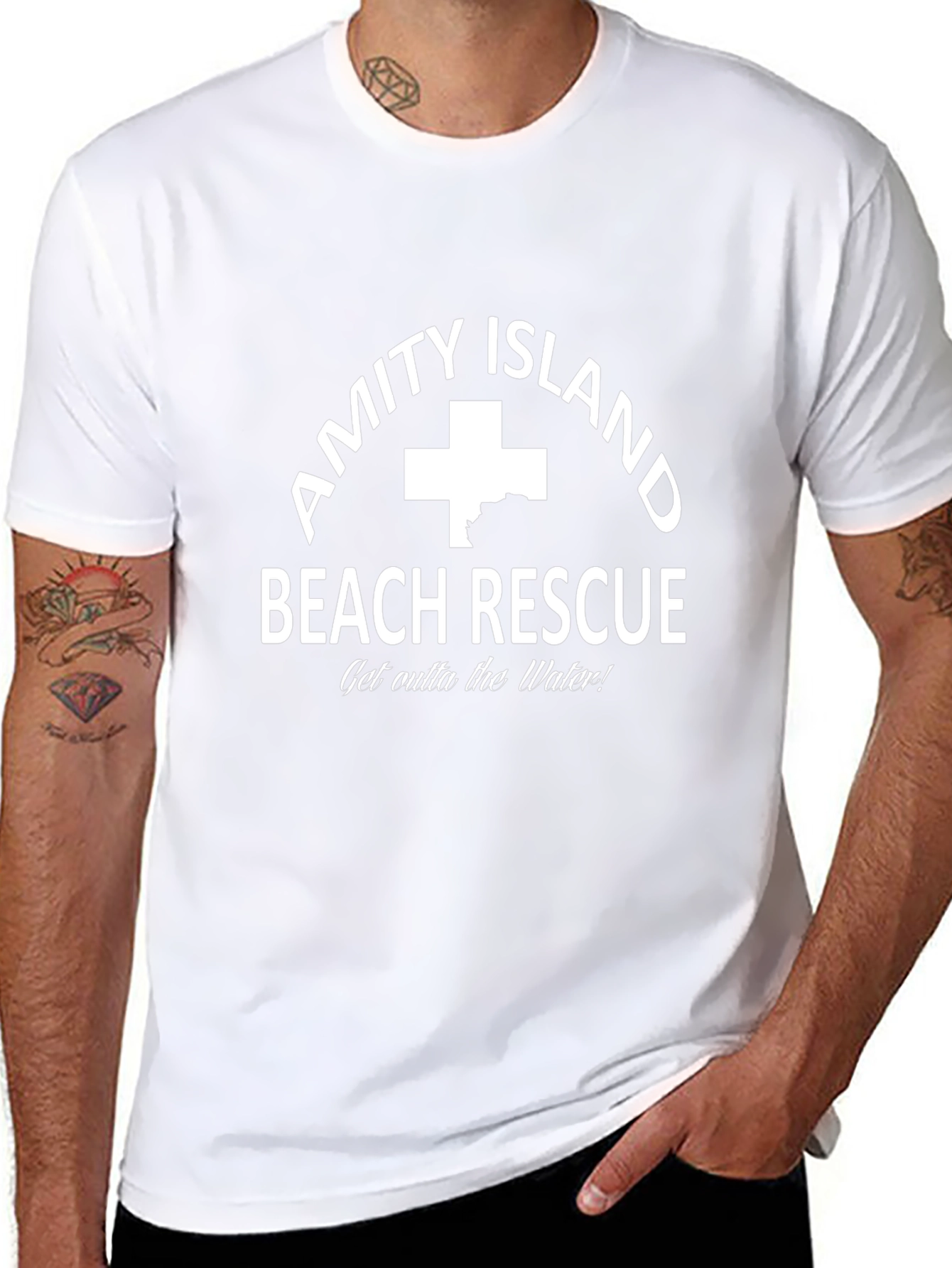 Amity Island Beach Rescue T-Shirt