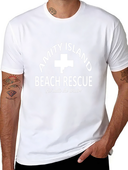 Amity Island Beach Rescue T-Shirt