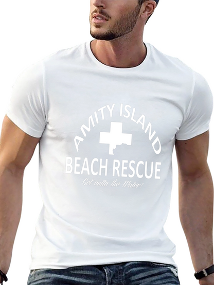 Amity Island Beach Rescue T-Shirt