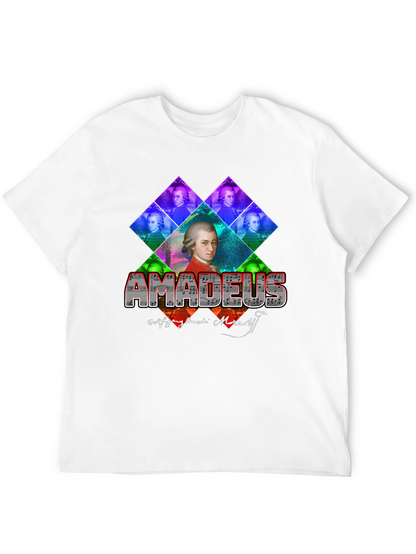 Amadeus Mozart Graphic T-Shirt - Classic Composer Tee