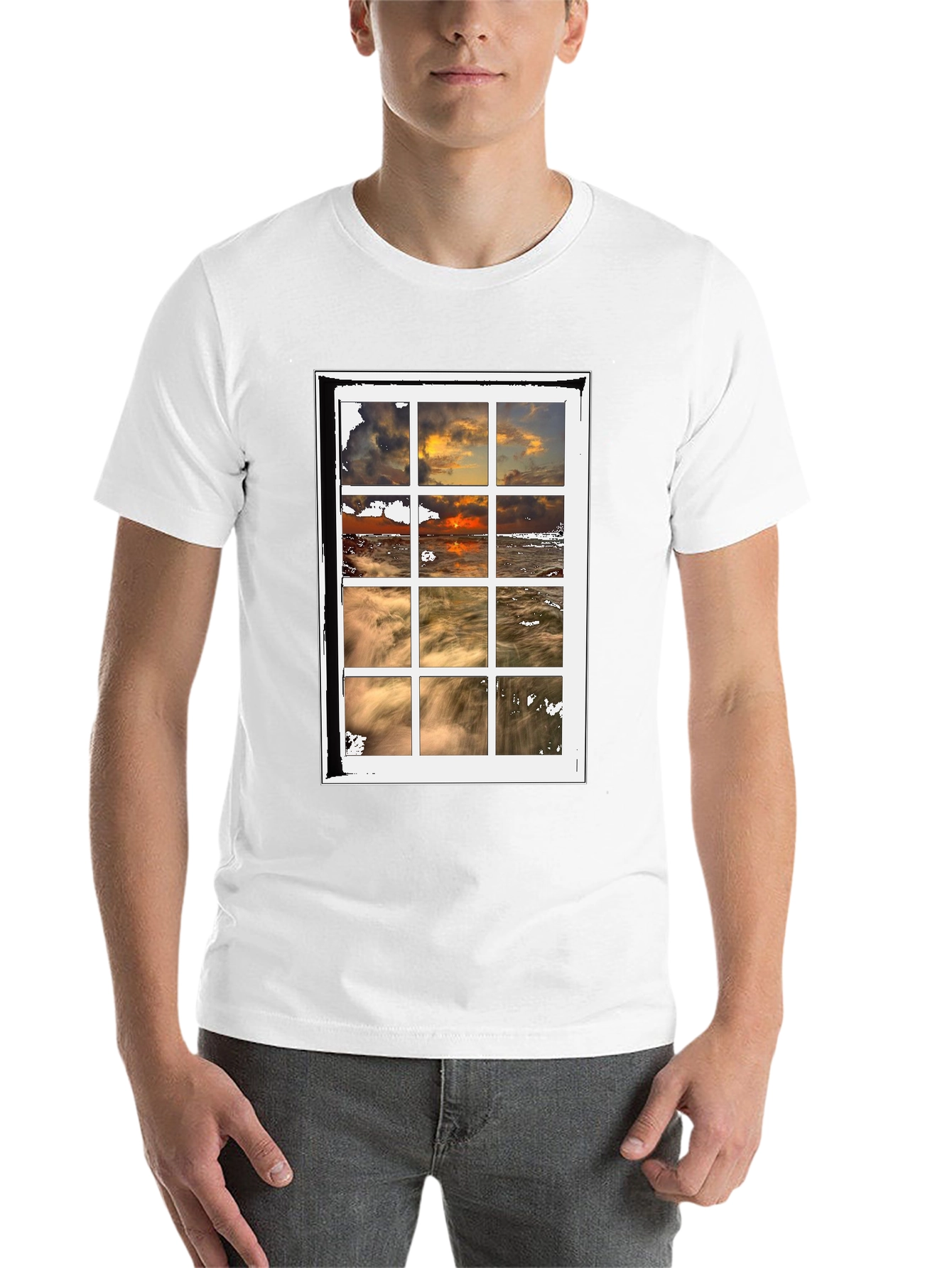 Window to the Sea Graphic Tee