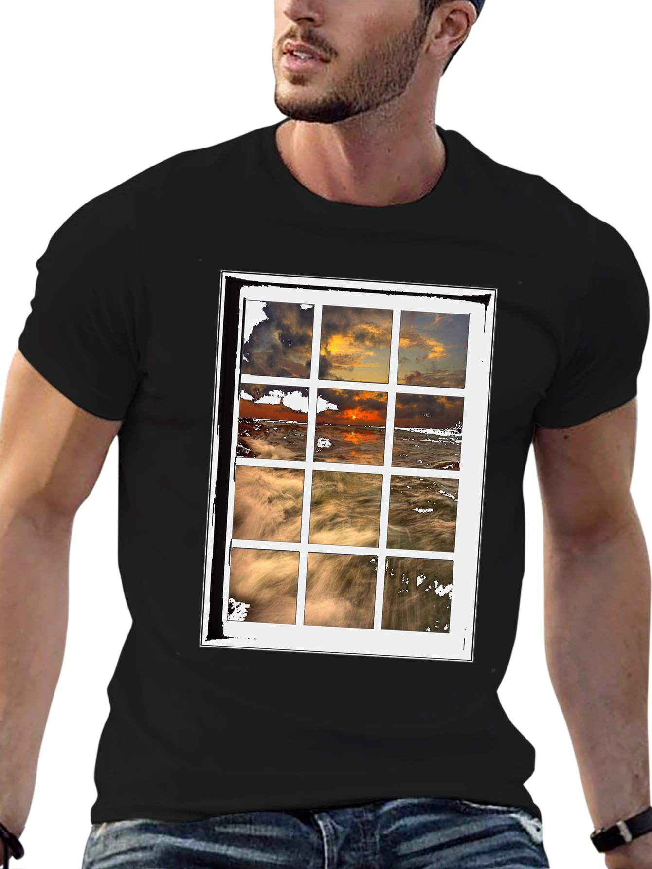 Window to the Sea Graphic Tee