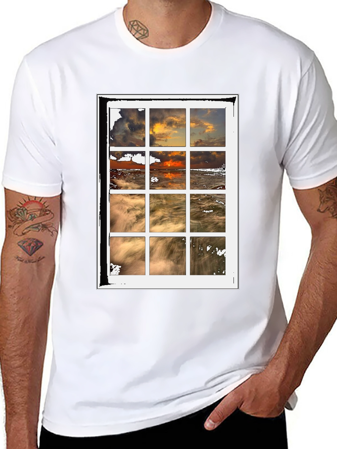 Window to the Sea Graphic Tee