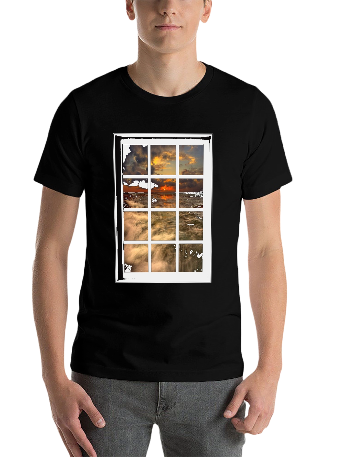 Window to the Sea Graphic Tee
