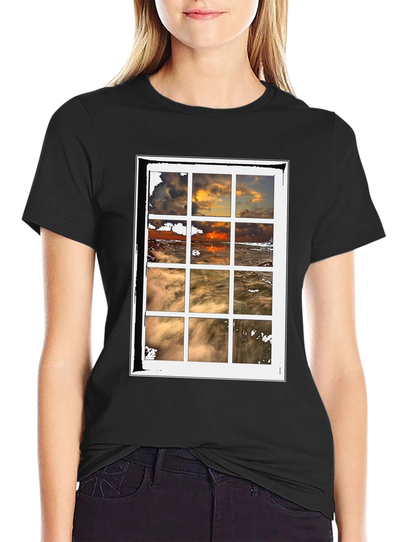 Window to the Sea Graphic Tee