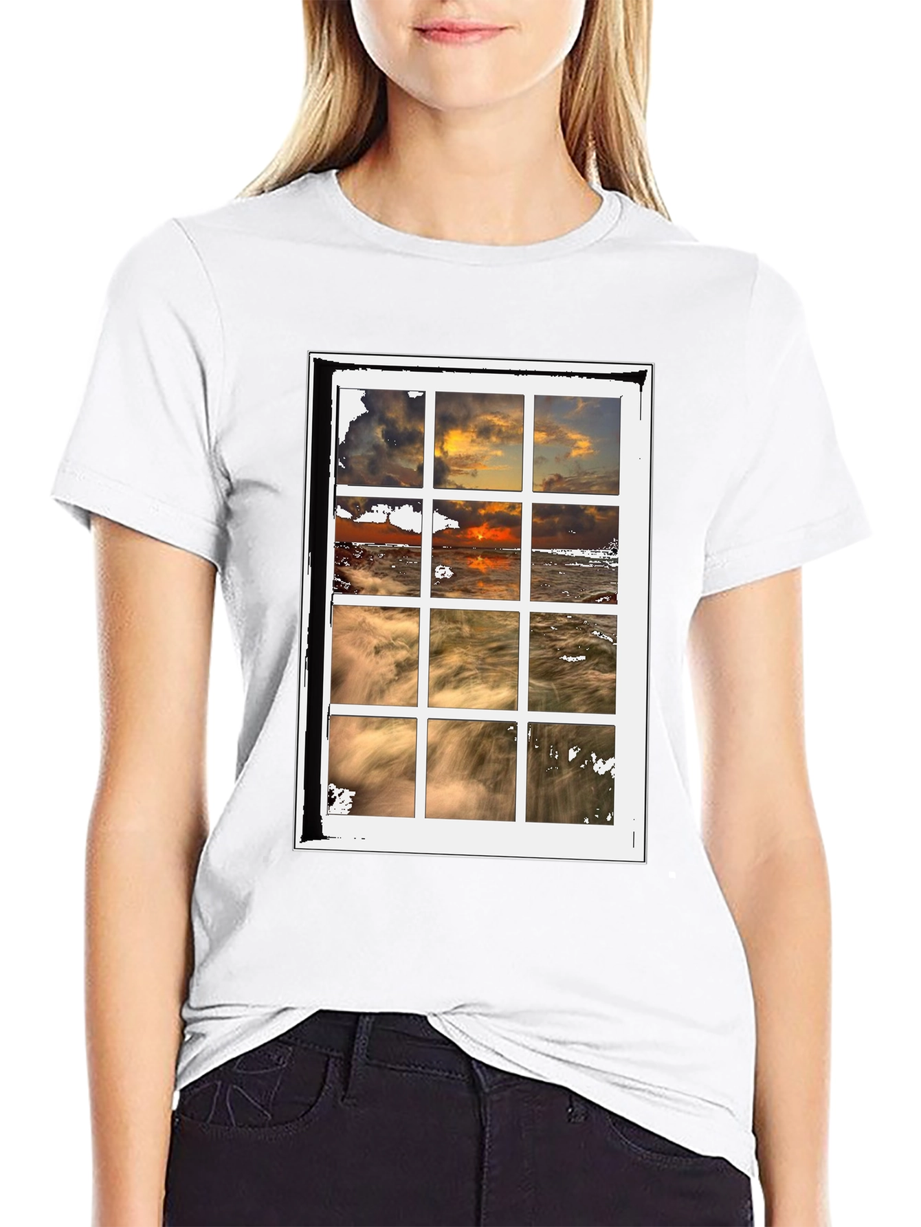 Window to the Sea Graphic Tee