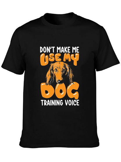 Dog Training Voice Graphic Tee