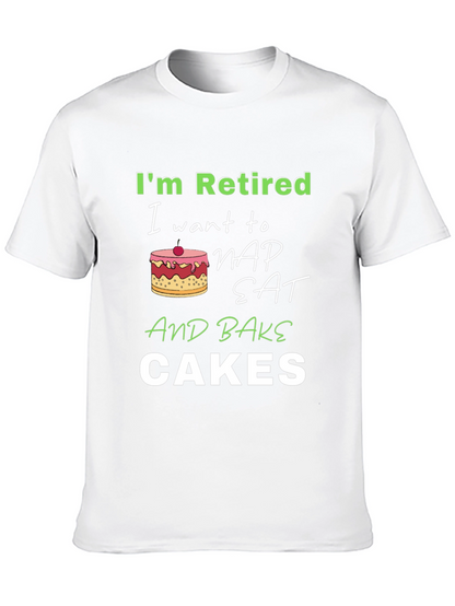 Retired Baker Humor T-Shirt