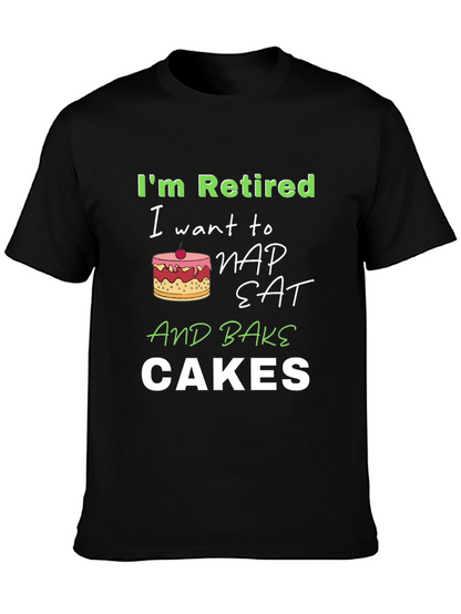 Retired Baker Humor T-Shirt