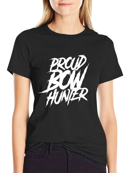 Proud Bow Hunter Black T-Shirt