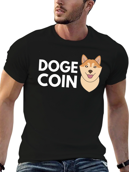 Doge Coin T-Shirt - Meme Crypto Tee
