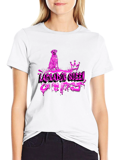 Labrador Queen Graphic T-Shirt