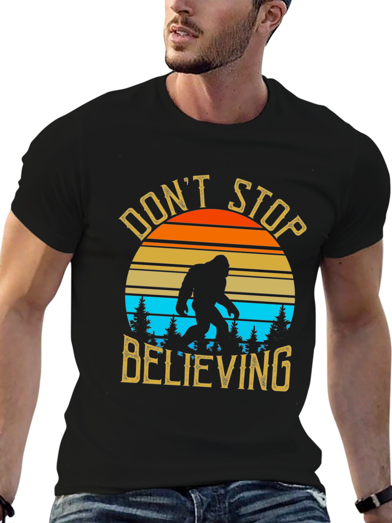 Dont Stop Believing Bigfoot T-Shirt