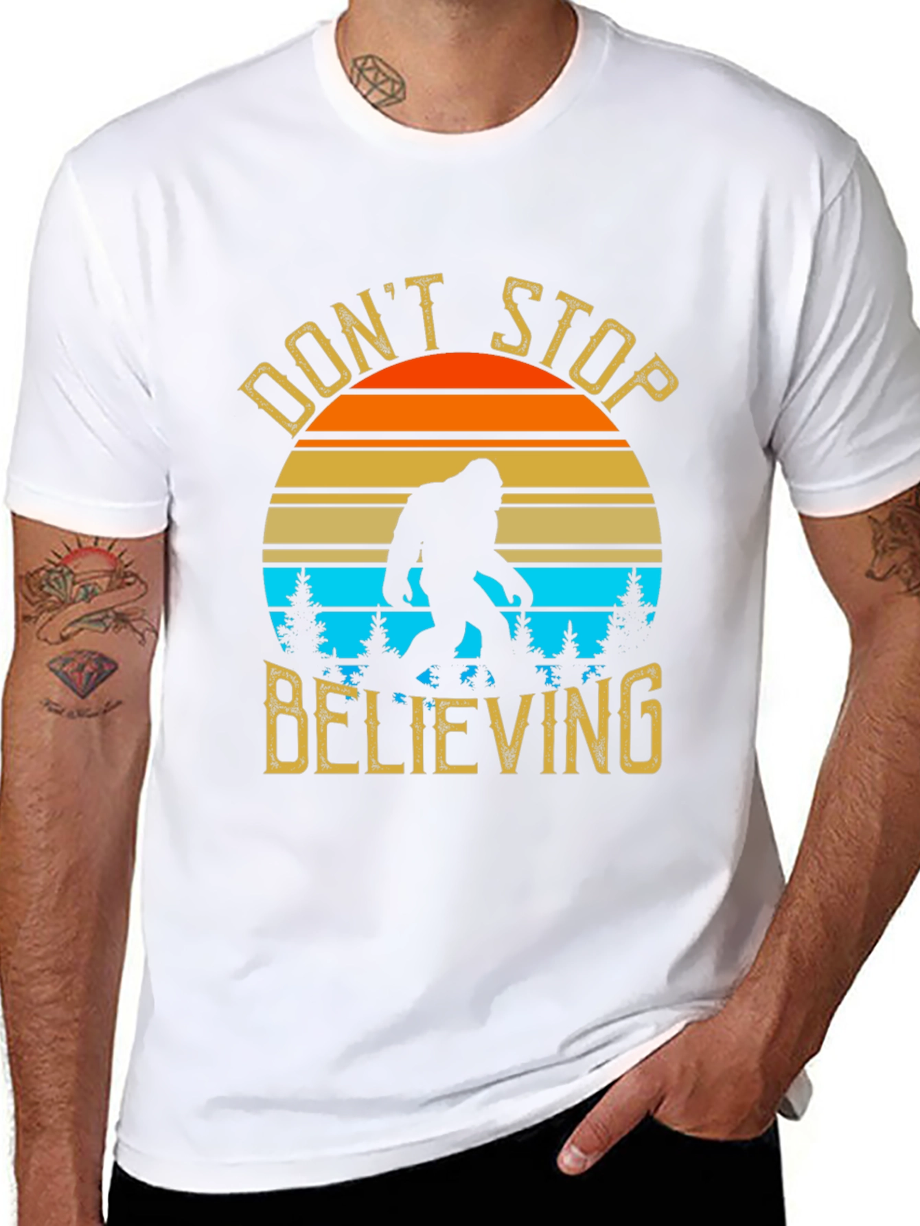 Dont Stop Believing Bigfoot T-Shirt
