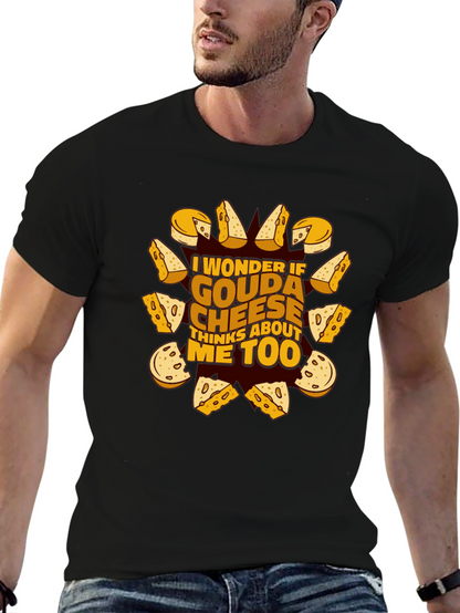 Gouda Cheese Lover T-Shirt Funny Foodie Tee