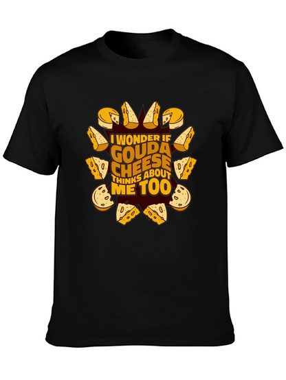 Gouda Cheese Lover T-Shirt Funny Foodie Tee