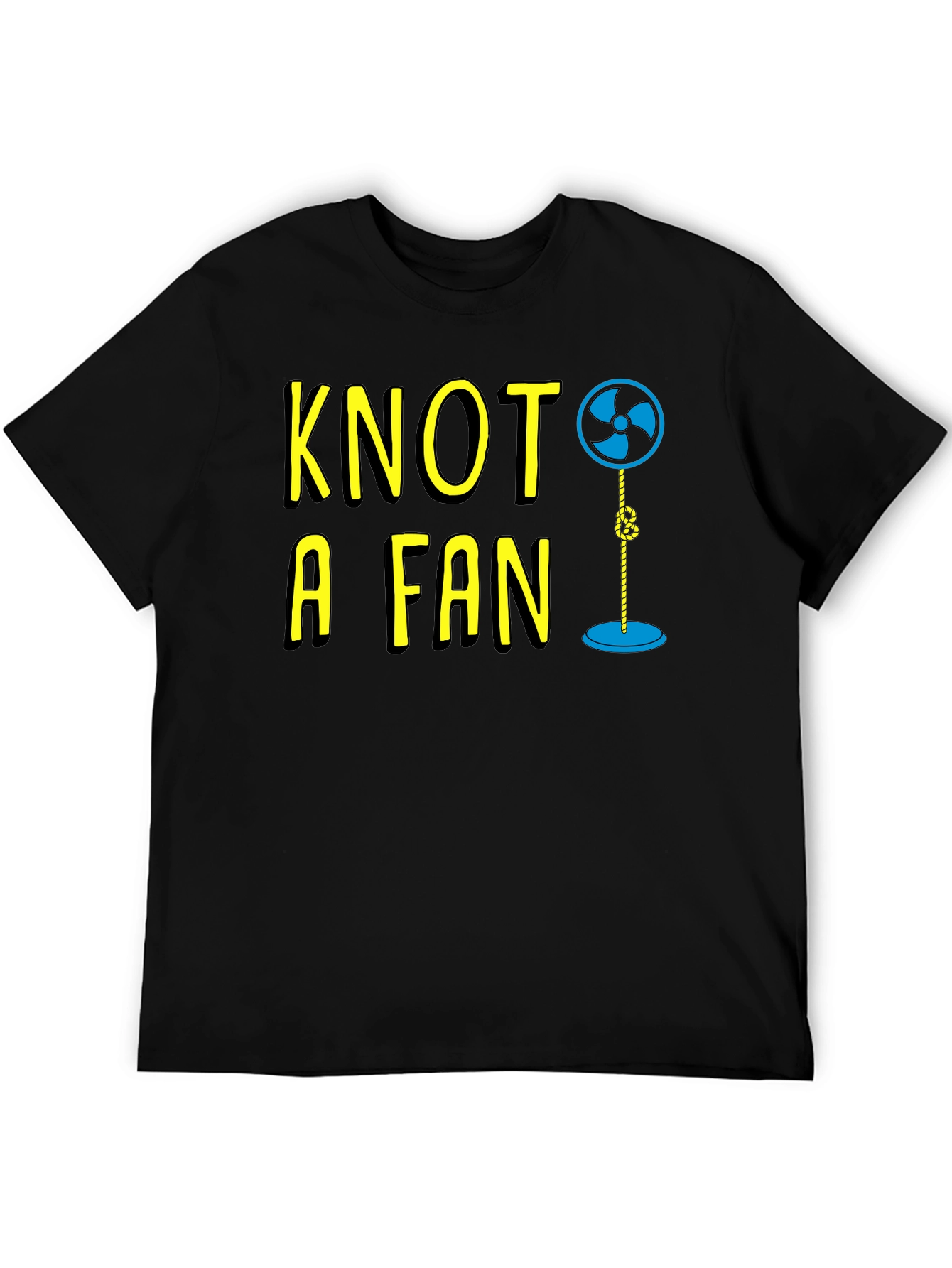 Knot A Fan Funny Graphic T-Shirt