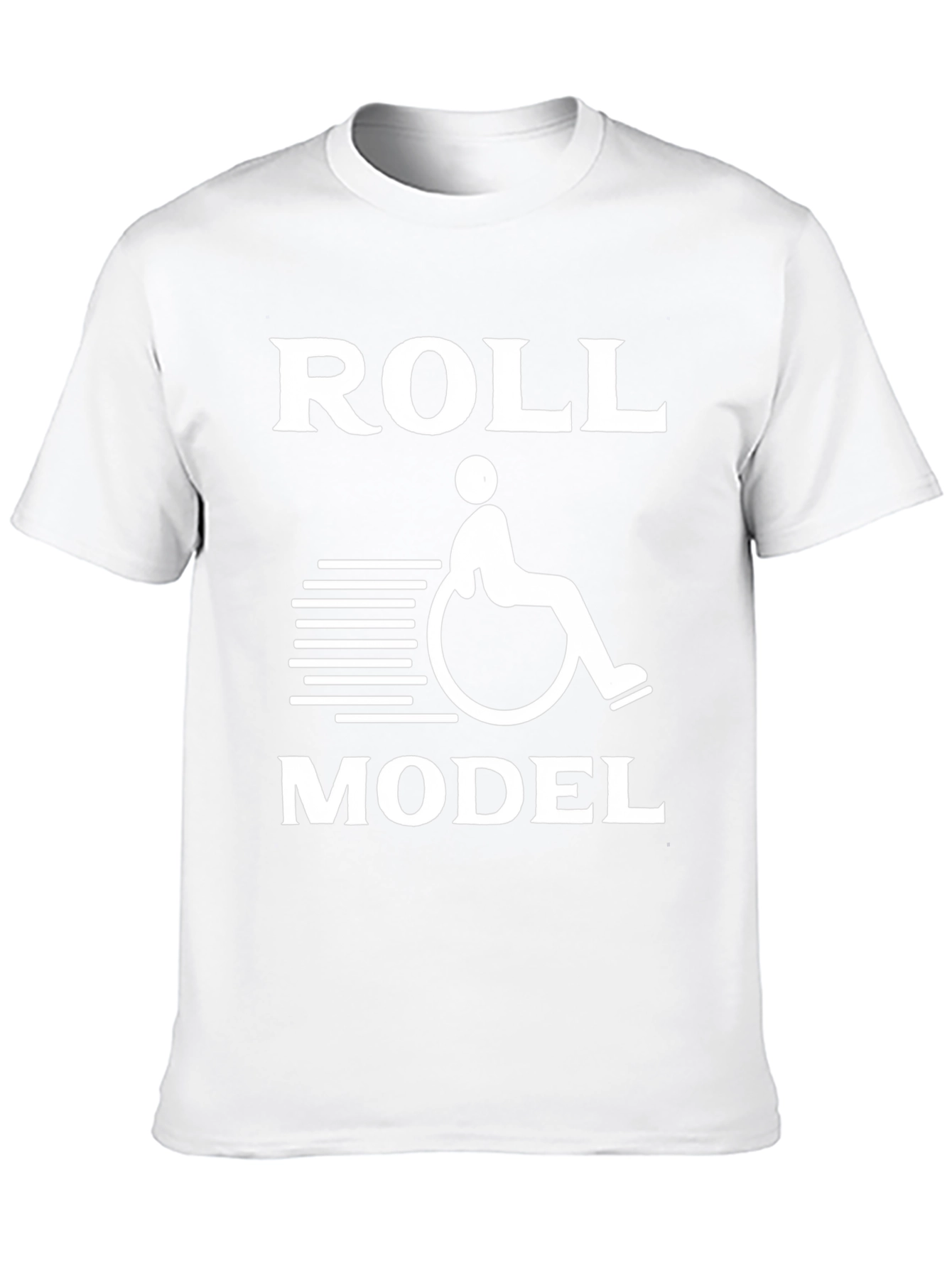 Roll Model Graphic Tee - Black Unisex T-Shirt
