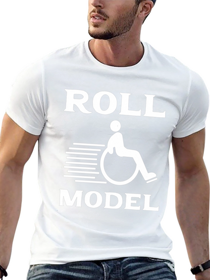 Roll Model Graphic Tee - Black Unisex T-Shirt