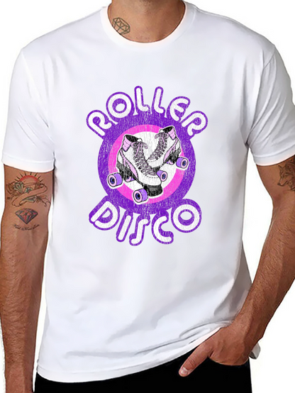 Retro Roller Disco Graphic Tee