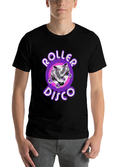Retro Roller Disco Graphic Tee