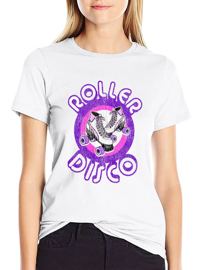 Retro Roller Disco Graphic Tee