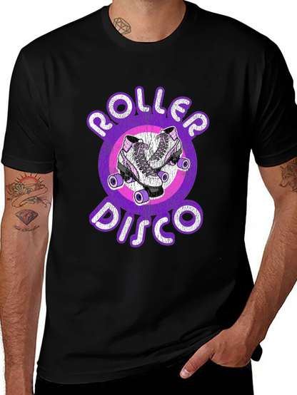 Retro Roller Disco Graphic Tee