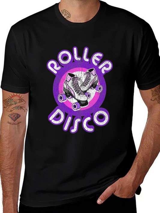 Retro Roller Disco Graphic Tee