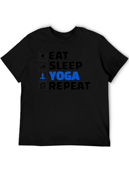 Eat Sleep Yoga Repeat T-Shirt