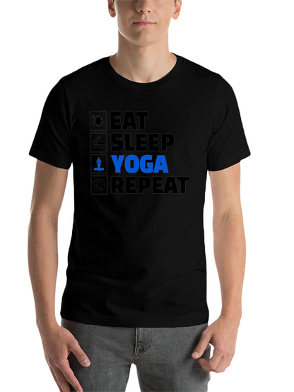 Eat Sleep Yoga Repeat T-Shirt